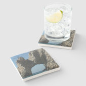 Marble Stone Onderzetter (Zijkant)