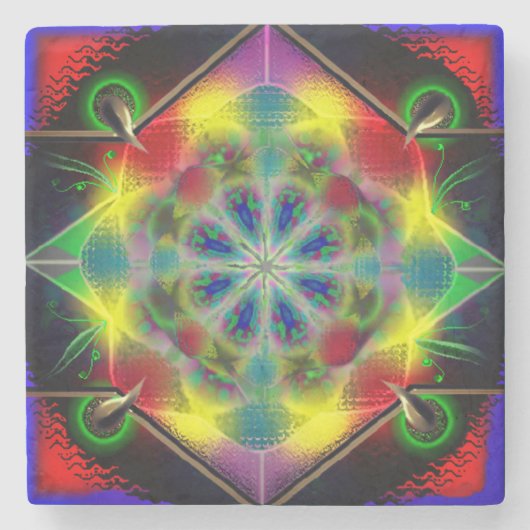 Marble Stone Onderzetter (Voorkant)