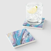 Marble Stone Onderzetter (Zijkant)