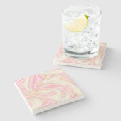 Marble Stone Onderzetter (Zijkant)
