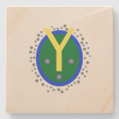 Marble Stone Onderzetter (Voorkant)