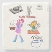 Marble Stone Onderzetter (Voorkant)