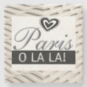 Marble Stone Onderzetter France, Parijs (Voorkant)