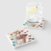 Marble Stone Onderzetter Joker (Zijkant)