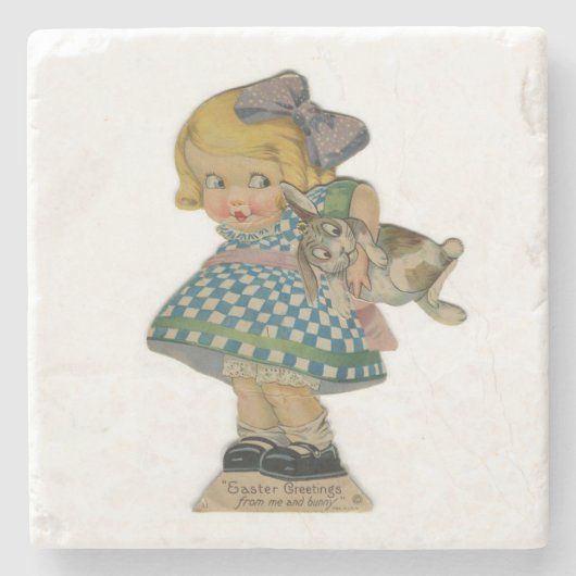 Marble Stone Onderzetter Pasen (Voorkant)