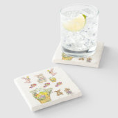 Marble Stone Onderzetter Pasen (Zijkant)