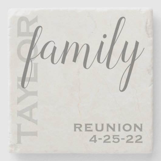 Marble Stone Onderzetter Sjabloon (Voorkant)