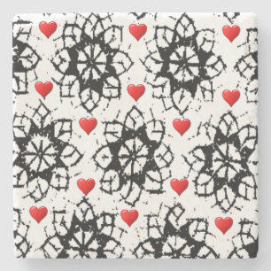 Marble Stone Onderzetter Valentijnsdag