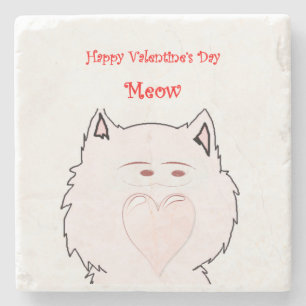 Marble Stone Onderzetter Valentijnsdag