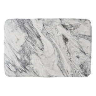 Marble Stone Pattern Bath Mat