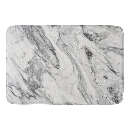 Marble Stone Pattern Bath Mat (Voorkant)