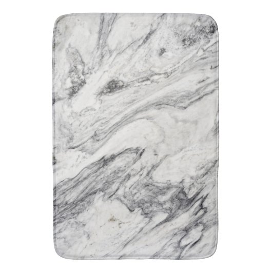 Marble Stone Pattern Bath Mat (Voorkant Verticaal)