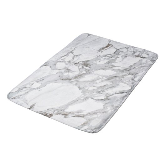 Marble Stone Pattern Bath Mat (Gekanteld)