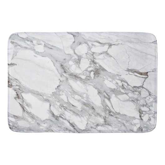 Marble Stone Pattern Bath Mat (Voorkant)