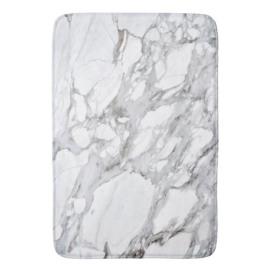 Marble Stone Pattern Bath Mat (Voorkant Verticaal)