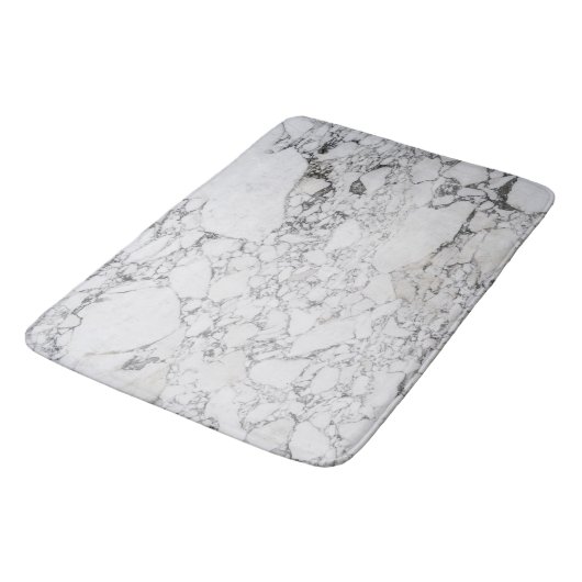 Marble Stone Pattern Bath Mat (Gekanteld)