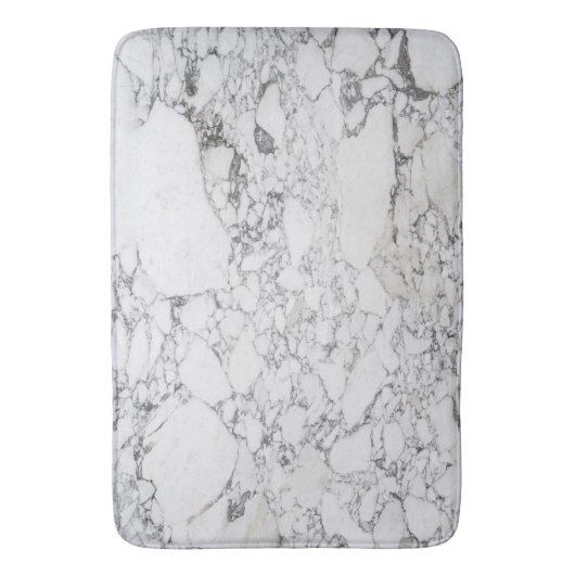 Marble Stone Pattern Bath Mat (Voorkant Verticaal)