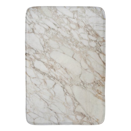 Marble Stone Pattern Bath Mat (Voorkant Verticaal)