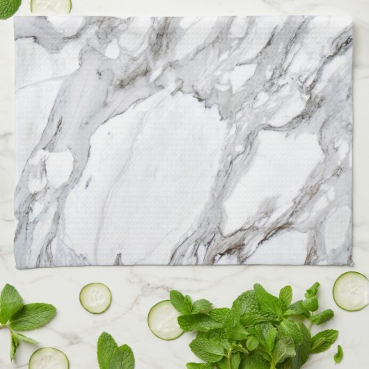 Marble Stone Pattern Kitchen Towel Theedoek (Gevouwen)