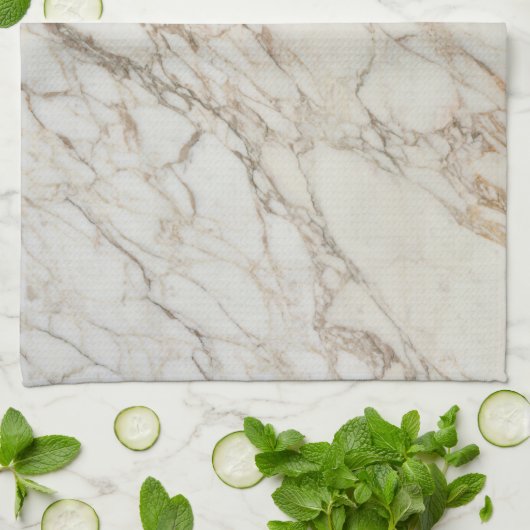 Marble Stone Pattern Kitchen Towel Theedoek (Gevouwen)