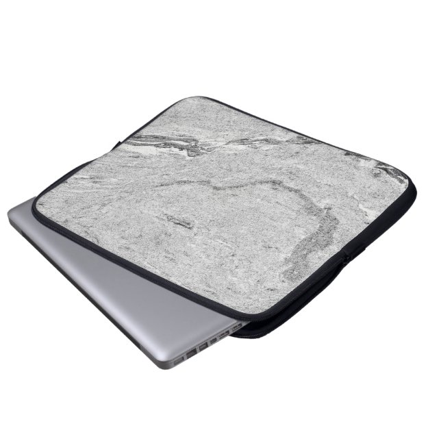 Marble Stone Pattern-laptophoes Laptop Sleeve (Voorkant onderkant)