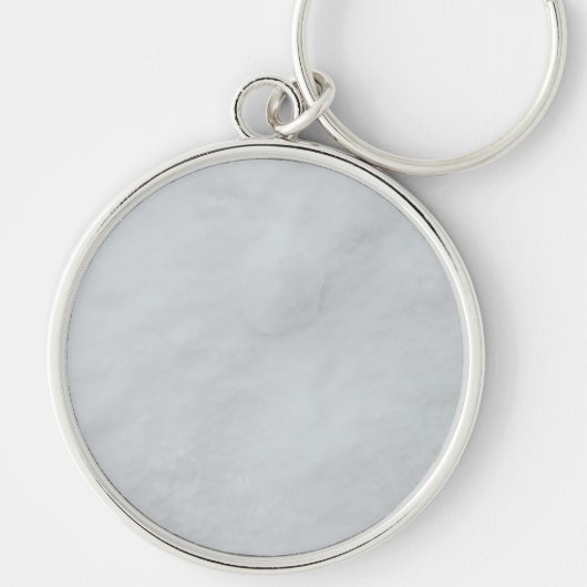 Marble Stone Premium Round Sleutelhanger (Voorkant)