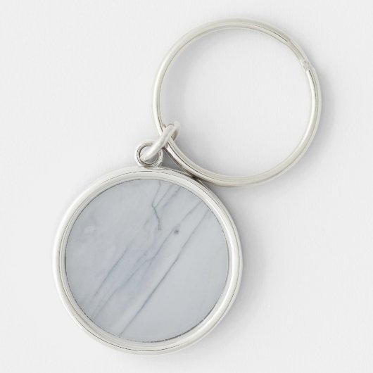 Marble Stone Premium Round Sleutelhanger (Voorkant)