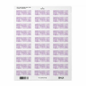Marble Stone Return Label (Full Sheet)
