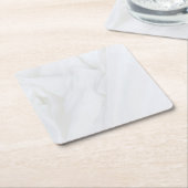 Marble Stone Square Kartonnen Onderzetters (Schuin)