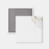 Marble Stone Square Magneet (Voorkant / Achterkant)