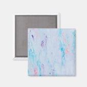 Marble Stone Square Magnet (Voorkant / Achterkant)