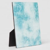 Marble Stone Tabletop Plaque met Easel Fotoplaat (Zijkant)