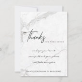 MARBLE STONE TEXTURE CORPORATE BUSINESS LOGO BEDANKKAART (Voorkant)