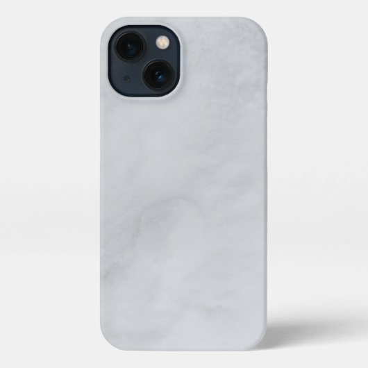 Marble Stone White iPhone 13 Hoesje (Achterkant)