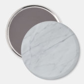 Marble Stone White Magnet (Voorkant / Achterkant)