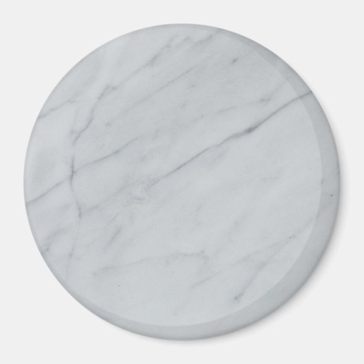 Marble Stone White Magnet (Voorkant)