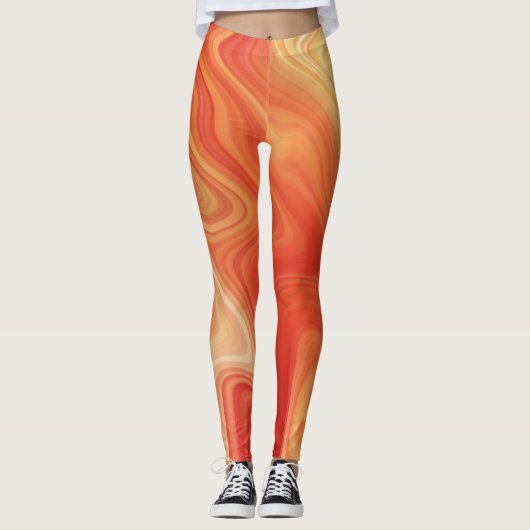 Marble Style Flow Leggings (Voorkant)