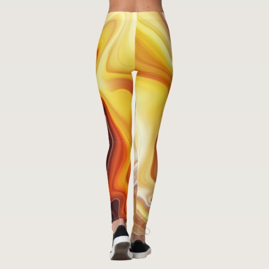 Marble Style Flow Leggings (Achterkant)