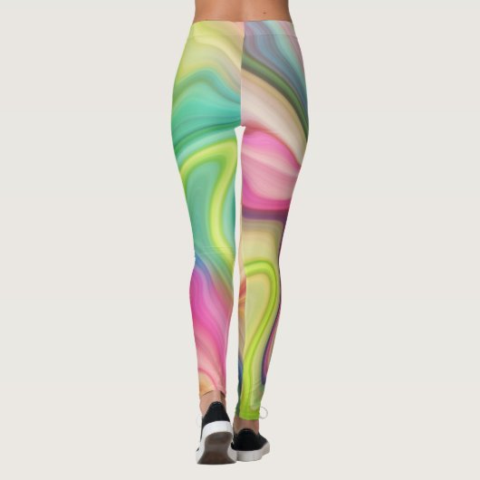 Marble Style Flow Leggings (Achterkant)