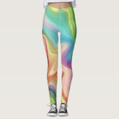 Marble Style Flow Leggings (Voorkant)