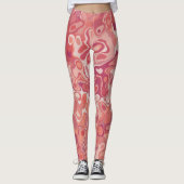 Marble Style  Leggings (Voorkant)