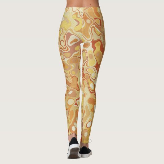 Marble Style  Leggings (Achterkant)