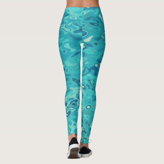 Marble Style  Leggings (Achterkant)