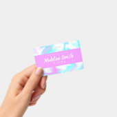 Marble Swirl Abstracte Homemade Cake Bakery Badge (Handheld)