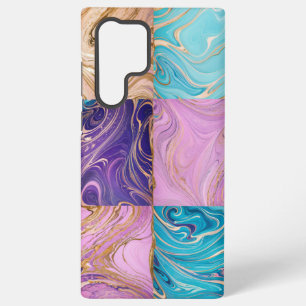 Marble Swirl Telefoonhoes Samsung Galaxy Hoesje
