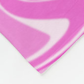 Marble Swirl Texture - Pink Tones Coffee Mug Fleece Deken (Hoek)