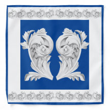 Marble Tendrils op een Bandana