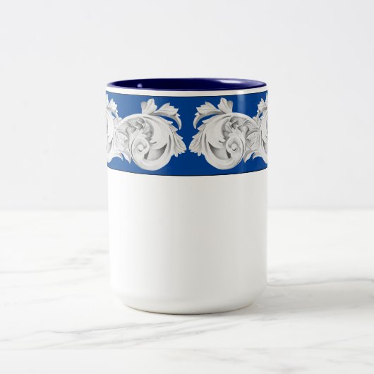 Marble Tendrils op een Combo Mok (15 oz.) (Center)