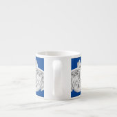 Marble Tendrils op een Espresso-Mok Espresso Kop (Achterkant)