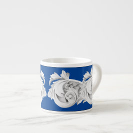 Marble Tendrils op een Espresso-Mok Espresso Kop